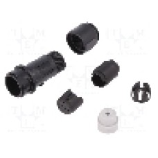 Conector circular, tata, 10 pini, BULGIN - PXP4011/10P/3035