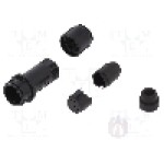 Conector circular, tata, 10 pini, BULGIN - PXP4011/10P/6570