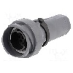 Conector circular, tata, 10 pini, BULGIN - PXP7011/10P/CR/0911