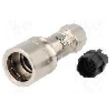 Conector circular, tata, 16 pini, BULGIN - PXM6010/16P/CR/0910