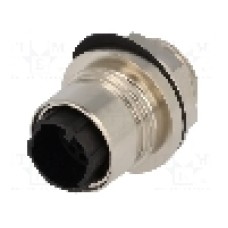 Conector circular, tata, 16 pini, BULGIN - PXM6012/16P/CR