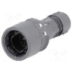 Conector circular, tata, 16 pini, BULGIN - PXP6010/16P/CR/0910