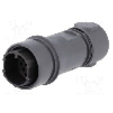 Conector circular, tata, 16 pini, BULGIN - PXP6011/16P/CR/0910