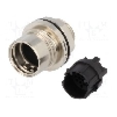 Conector circular, tata, 22 pini, BULGIN - PXM6012/22P/CR
