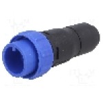 Conector circular, tata, 2 pini, BULGIN - PX0410/02P/4550