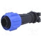 Conector circular, tata, 2 pini, BULGIN - PXA911/02/P Conector circular, tata, 2 pini, BULGIN - PXA911/02/P