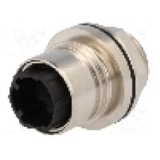 Conector circular, tata, 2 pini, BULGIN - PXM6012/02P/CR