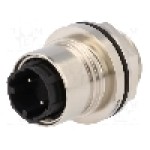 Conector circular, tata, 2 pini, BULGIN - PXM6012/02P/ST