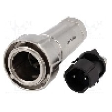 Conector circular, tata, 2 pini, BULGIN - PXM7010/02P/ST/1113/SN