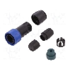 Conector circular, tata, 2 pini, BULGIN - PXP4010/02P/4045