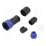 Conector circular, tata, 2 pini, BULGIN - PXP4010/02P/5560