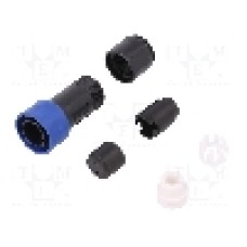 Conector circular, tata, 2 pini, BULGIN - PXP4010/02P/6065