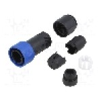 Conector circular, tata, 2 pini, BULGIN - PXP4010/02P/6570