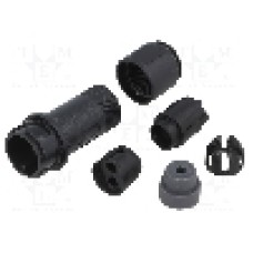 Conector circular, tata, 2 pini, BULGIN - PXP4011/02P/3540