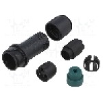 Conector circular, tata, 2 pini, BULGIN - PXP4011/02P/4045