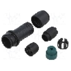 Conector circular, tata, 2 pini, BULGIN - PXP4011/02P/4045