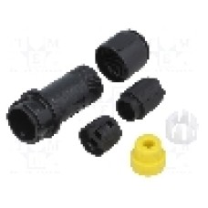 Conector circular, tata, 2 pini, BULGIN - PXP4011/02P/5055