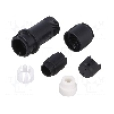 Conector circular, tata, 2 pini, BULGIN - PXP4011/02P/6065