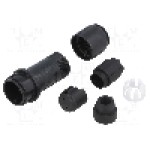 Conector circular, tata, 2 pini, BULGIN - PXP4011/02P/6570