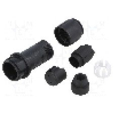 Conector circular, tata, 2 pini, BULGIN - PXP4011/02P/6570