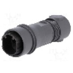 Conector circular, tata, 2 pini, BULGIN - PXP6011/02P/CR/0507