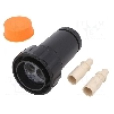 Conector circular, tata, 2 pini, BULGIN - PXP9050/02/P/1