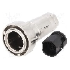 Conector circular, tata, 32 pini, BULGIN - PXM7010/32P/CR/0911/SN