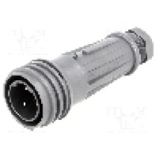 Conector circular, tata, 3 pini, BULGIN - EXP-0921/03/P