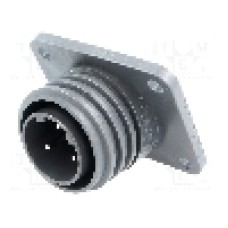 Conector circular, tata, 3 pini, BULGIN - EXP-0941/03/P