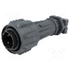 Conector circular, tata, 3 pini, BULGIN - EXP-A911/03/P