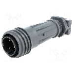 Conector circular, tata, 3 pini, BULGIN - EXP-A921/03/P