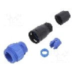 Conector circular, tata, 3 pini, BULGIN - PX0411/03P/5560