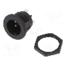 Conector circular, tata, 3 pini, BULGIN - PX0429