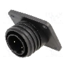 Conector circular, tata, 3 pini, BULGIN - PX0941/03/P