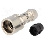 Conector circular, tata, 3 pini, BULGIN - PXM6010/03P/CR/0507