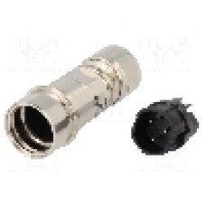 Conector circular, tata, 3 pini, BULGIN - PXM6011/03P/ST/0507