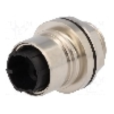 Conector circular, tata, 3 pini, BULGIN - PXM6012/03P/CR