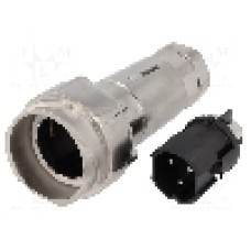 Conector circular, tata, 3 pini, BULGIN - PXM7011/03P/ST/1315/SN