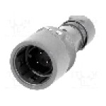 Conector circular, tata, 3 pini, BULGIN - PXP6010/03P/ST/0507