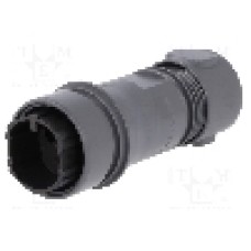 Conector circular, tata, 3 pini, BULGIN - PXP6011/03P/CR/0507