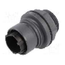Conector circular, tata, 3 pini, BULGIN - PXP6012/03P/CR