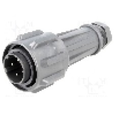 Conector circular, tata, 4 pini, BULGIN - EXP-0911/04/P