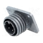 Conector circular, tata, 4 pini, BULGIN - EXP-0941/04/P Conector circular, tata, 4 pini, BULGIN - EXP-0941/04/P