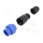 Conector circular, tata, 4 pini, BULGIN - PX0410/04P/6065