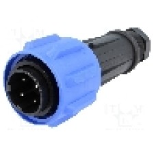 Conector circular, tata, 4 pini, BULGIN - PX0911/04/P