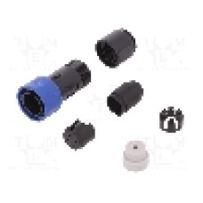 Conector circular, tata, 4 pini, BULGIN - PXP4010/04P/3035