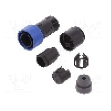 Conector circular, tata, 4 pini, BULGIN - PXP4010/04P/3540