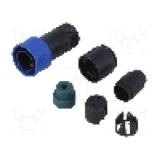 Conector circular, tata, 4 pini, BULGIN - PXP4010/04P/4045