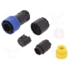 Conector circular, tata, 4 pini, BULGIN - PXP4010/04P/5560