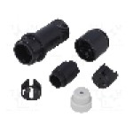 Conector circular, tata, 4 pini, BULGIN - PXP4011/04P/3035